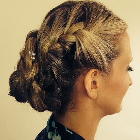 #weddings #weddinghair #bride #blonde #hairstyles #happiness www.vivianashworth.com.au #makeup