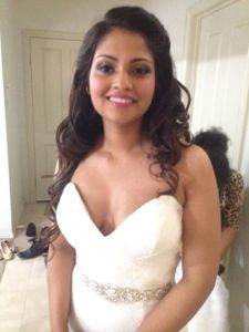 Chathu s ‪#‎beautiful‬ ‪#‎wedding‬ ‪#‎hair‬ ‪#‎makeup‬ by me www.vivianashworth.com.au 