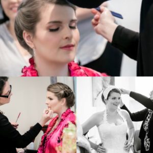 Daylesford bridal hair and makeup
